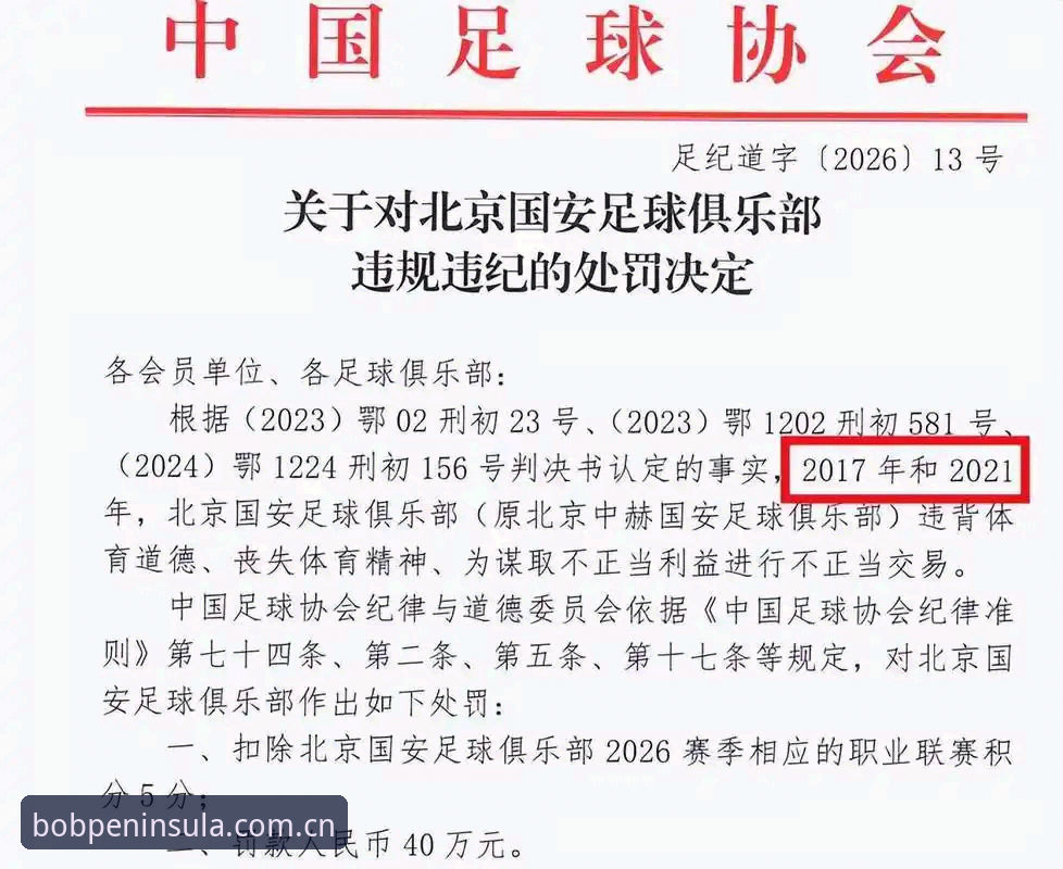 足协第三批禁足名单最新动态：65人受罚，17人终身禁赛，bob半岛平台用户热议行业变革